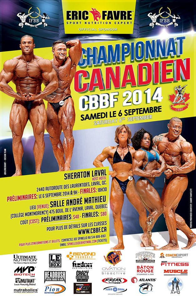 2014 CANADIAN BODYBUILDING CHAMPIONSHIPS CPA Bodybuilding