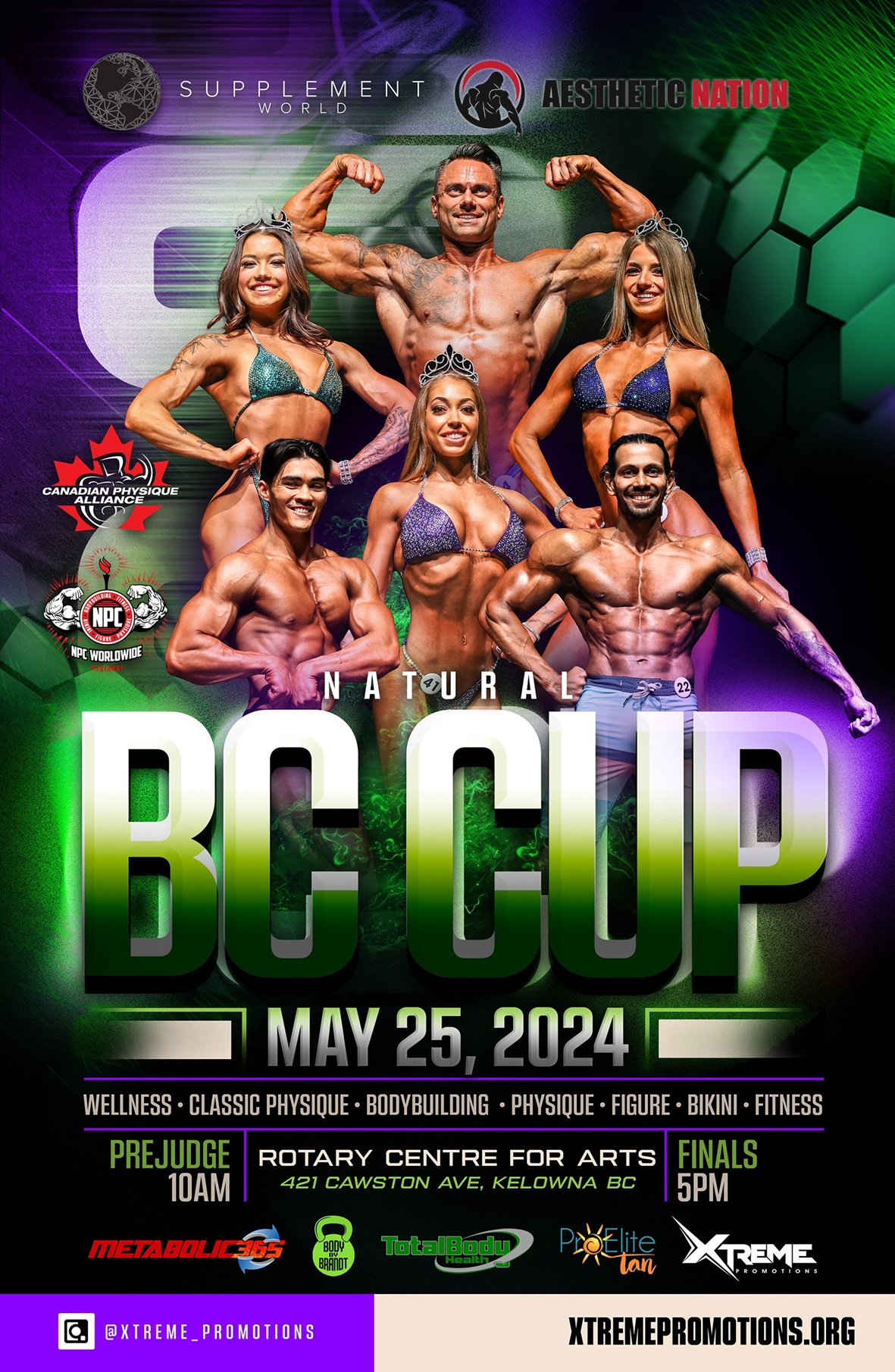 2024 BC Cup Natural, CPA, Bodybuilding, Physique