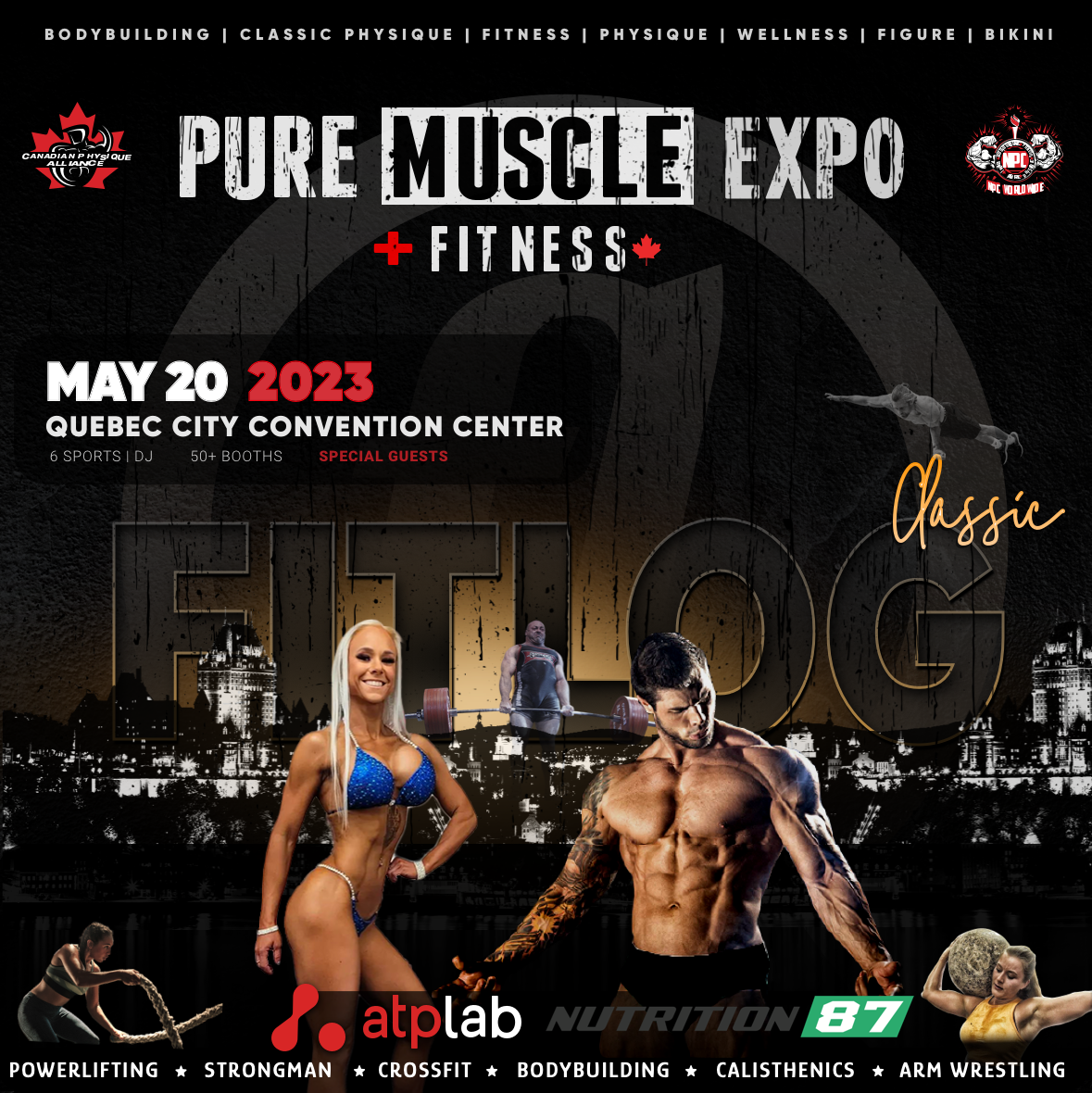 2023 Pure Muscle + Fitness Championships, CPA, Bodybuilding, Physique, Figure, Wellness, Bikini