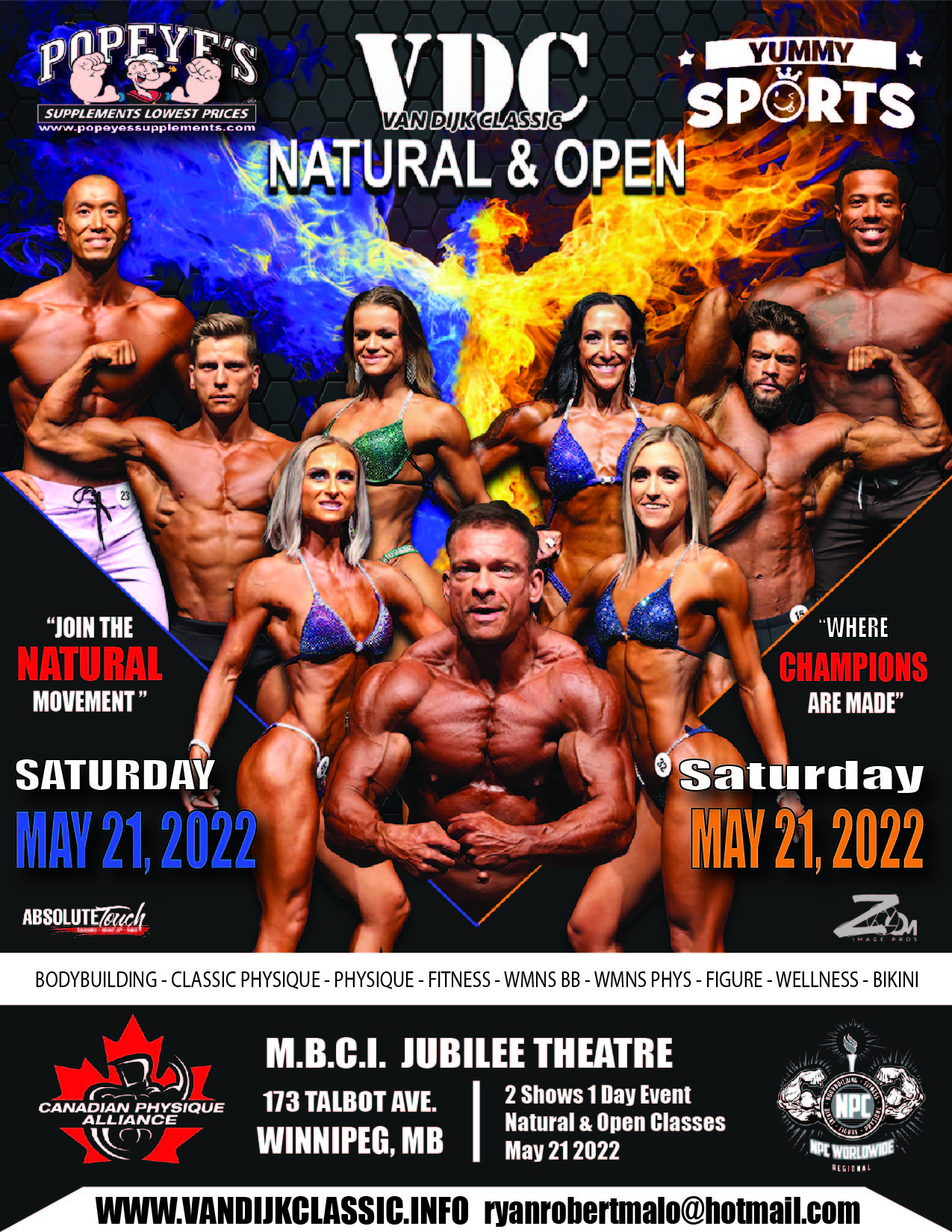 2023 Vancouver Open, CPA, Bodybuilding, Physique